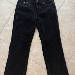 WORN Y2K Black Corduroy Pants